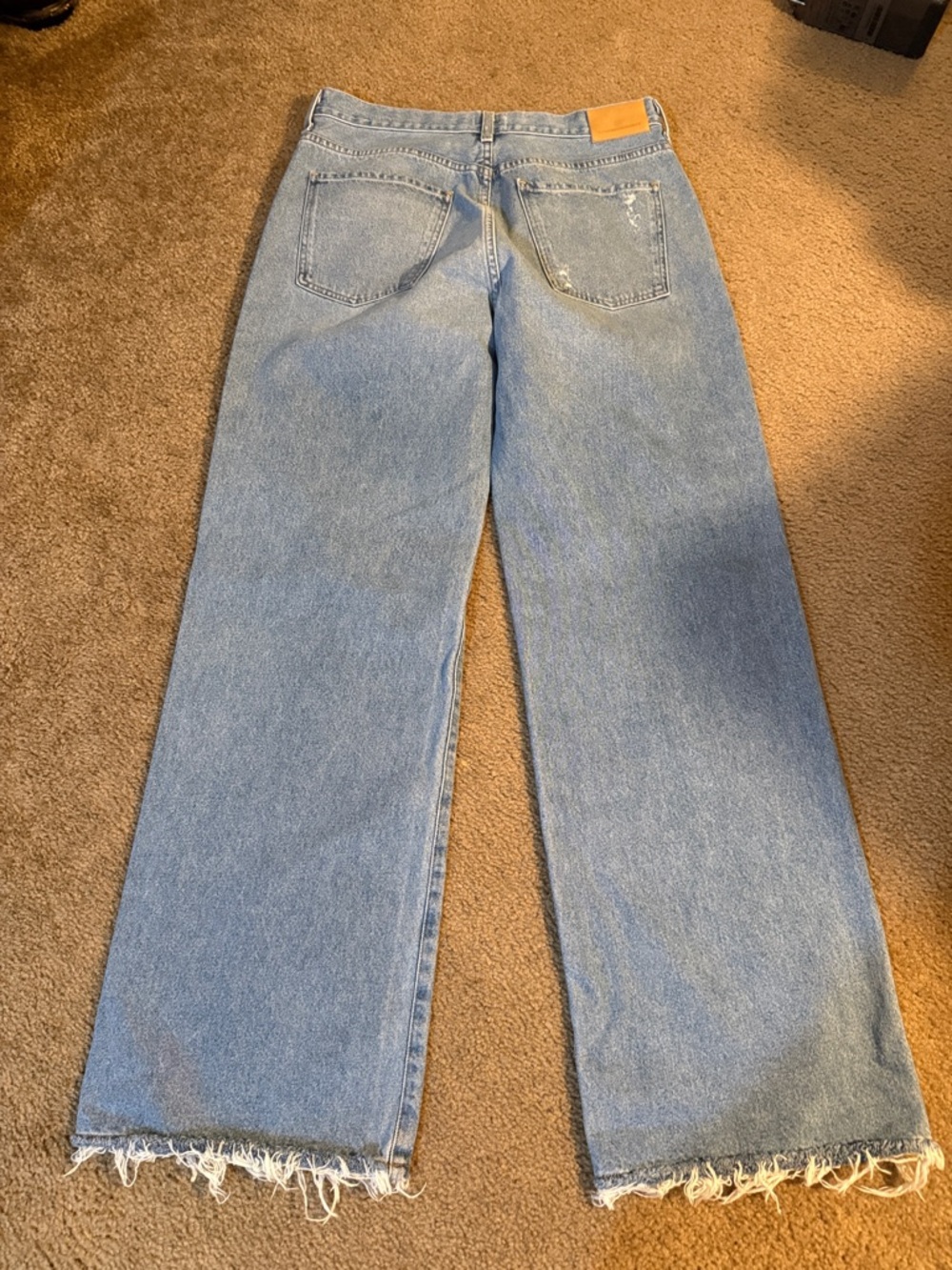 Citizens Of Humanity ANNINA jeans Light Blue with Frayed Hem - Picture 7 of 11